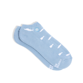 Conscious Step Conscious Step Ankle Socks - Floating Clouds