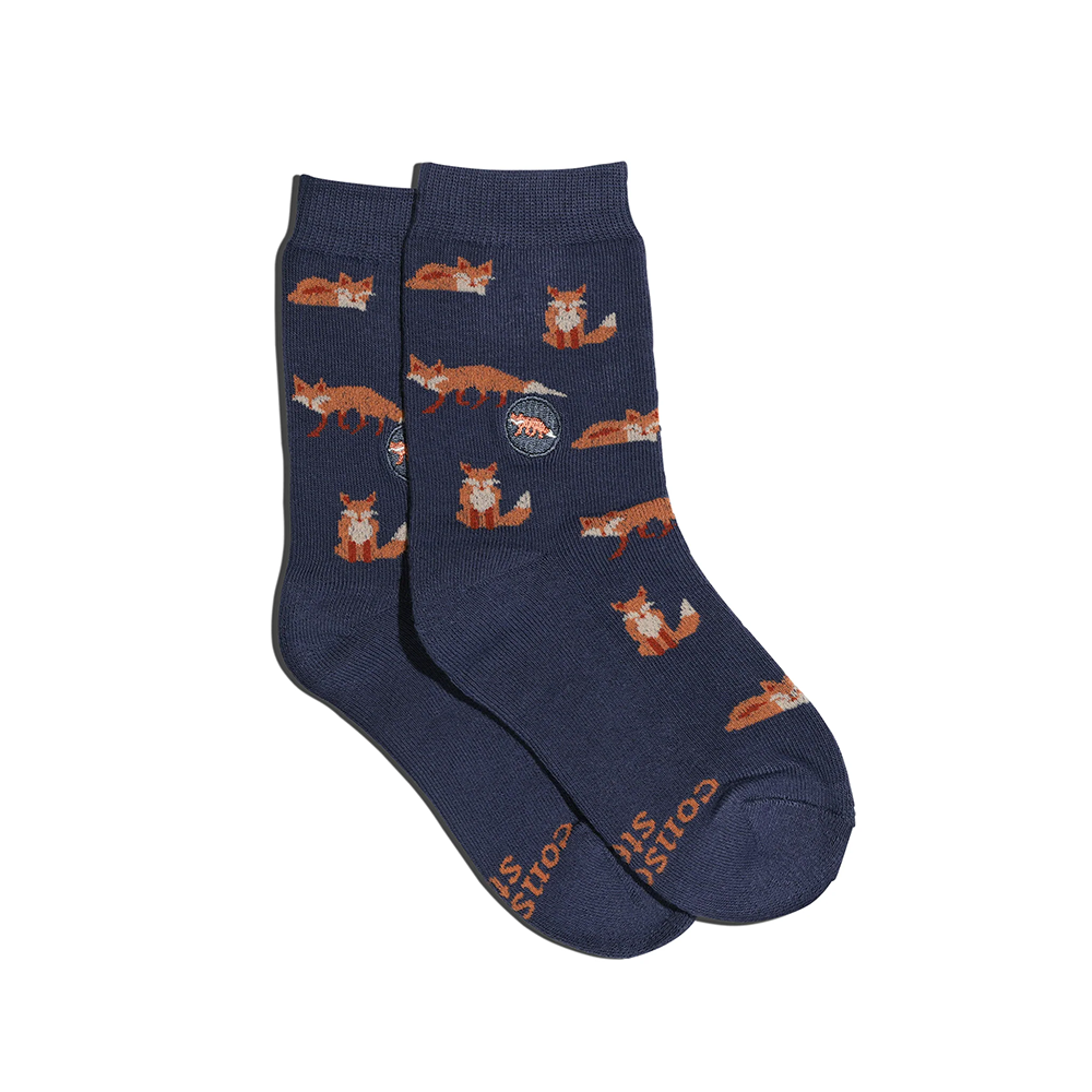 Conscious Step Conscious Step Kids Socks - Foxes
