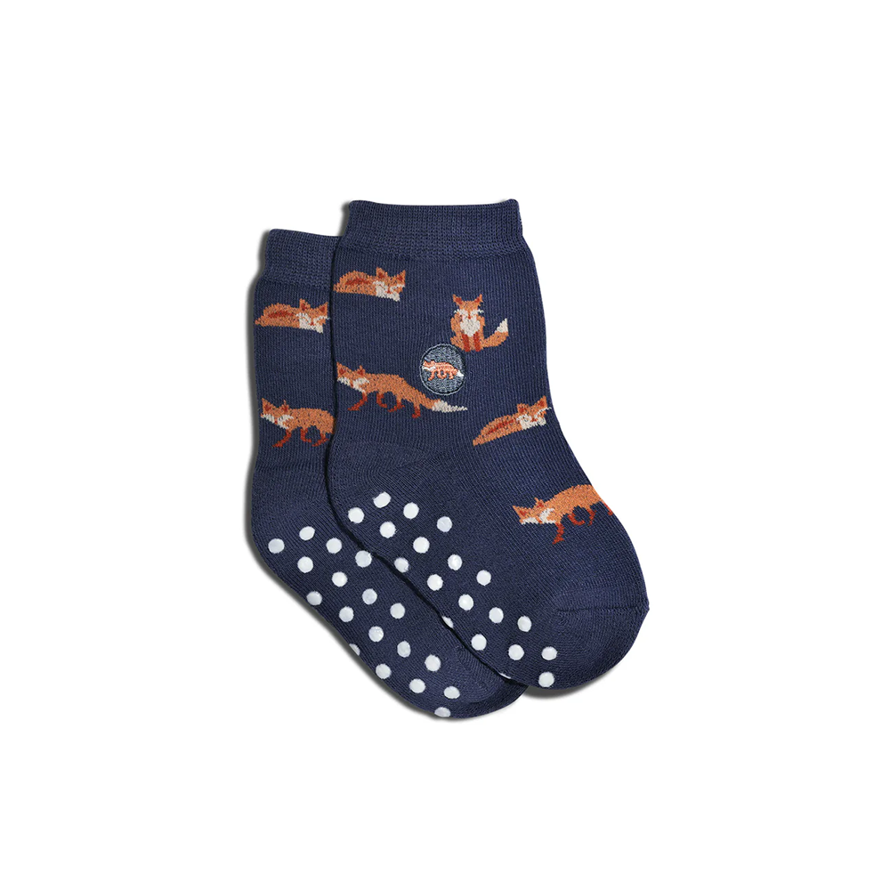 Conscious Step Kids Socks - Foxes