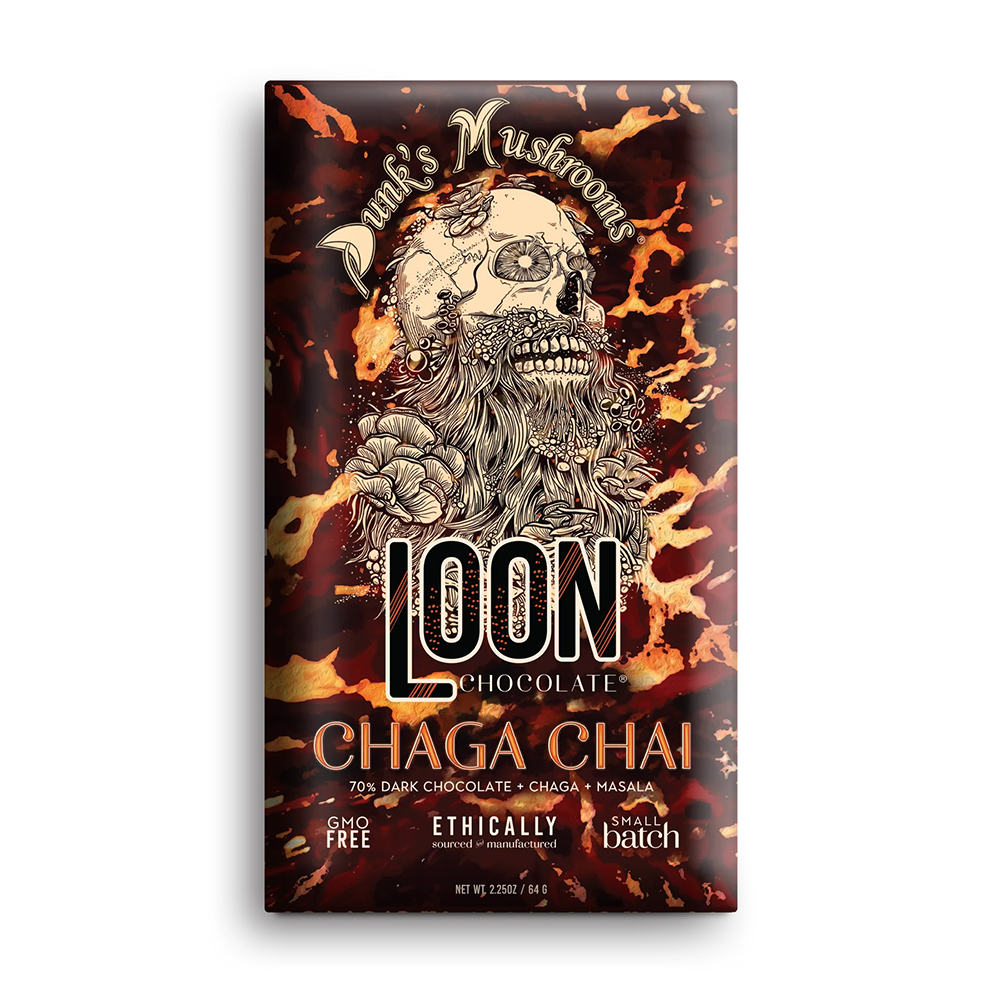 Loon Chocolate Loon Chocolate - Chaga Chai Dark Chocolate Bar