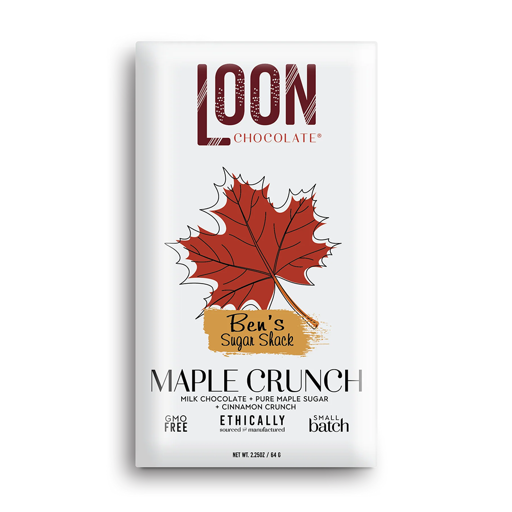Loon Chocolate Loon Chocolate - Maple Crunch Milk Chocolate Bar