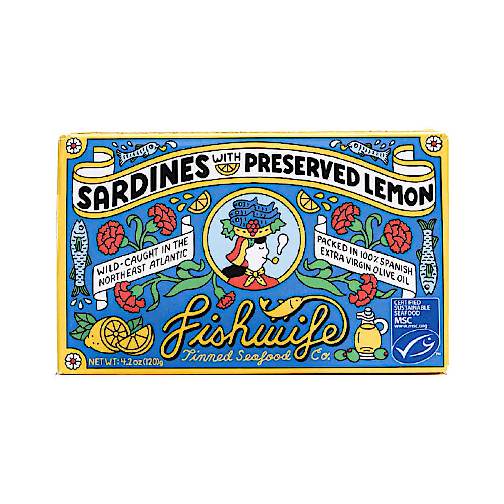 Fishwife - Sardines with Preserved Lemon