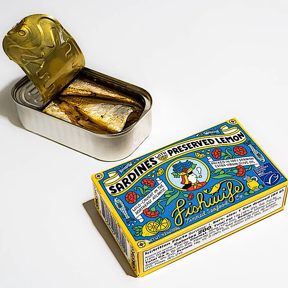 Fishwife - Sardines with Preserved Lemon