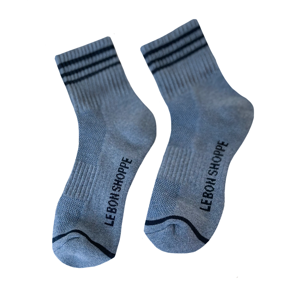 Le Bon Shoppe Le Bon Shoppe Girlfriend Socks - Indigo