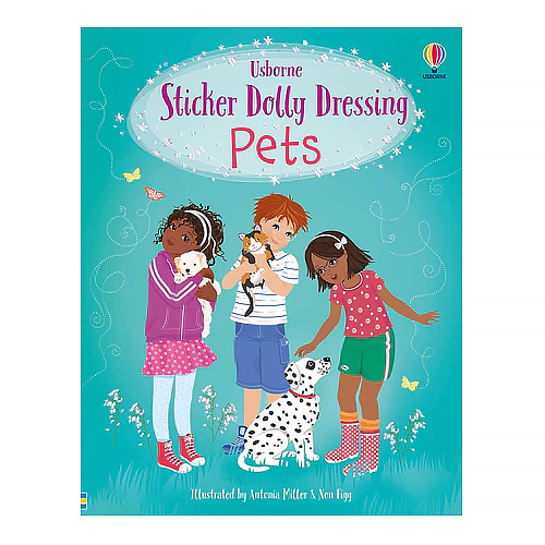 Usborne Sticker Dolly Dressing Activity Book - Pets