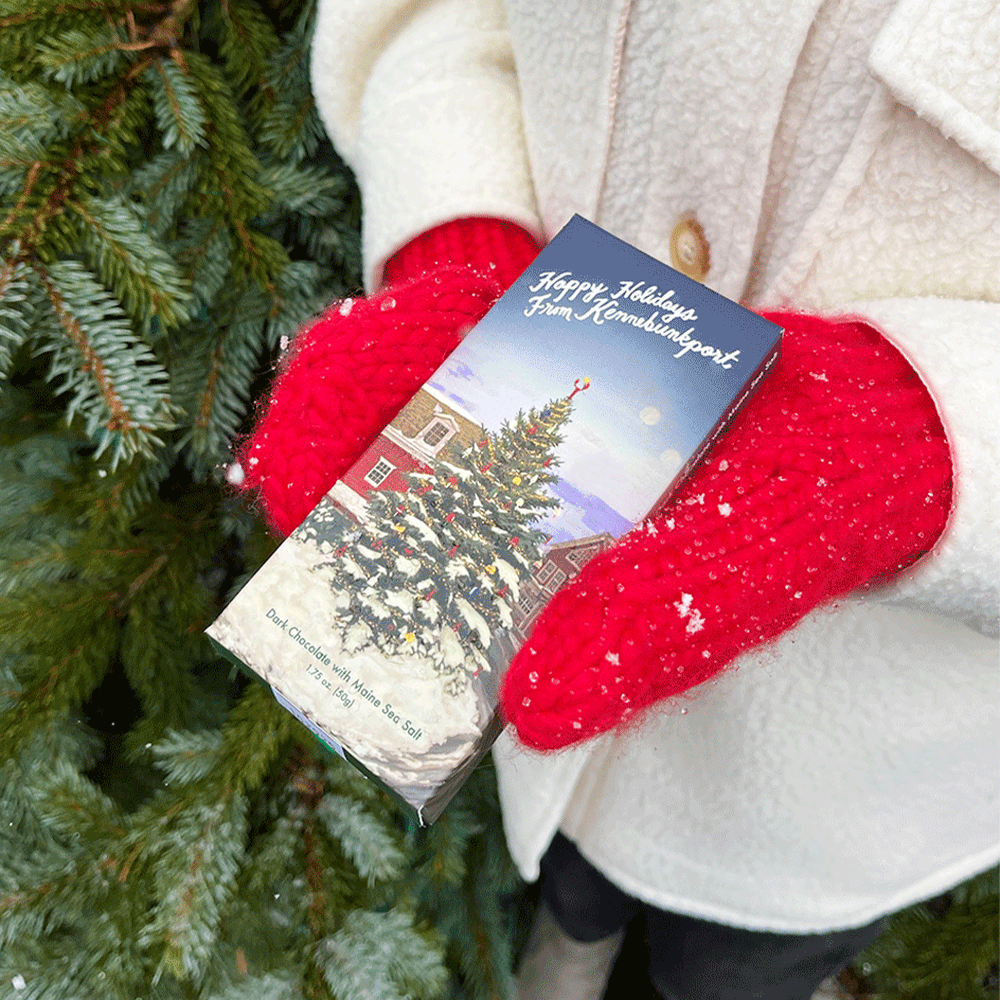 La Nef Chocolate - Kennebunkport Holiday Dark Chocolate Bar