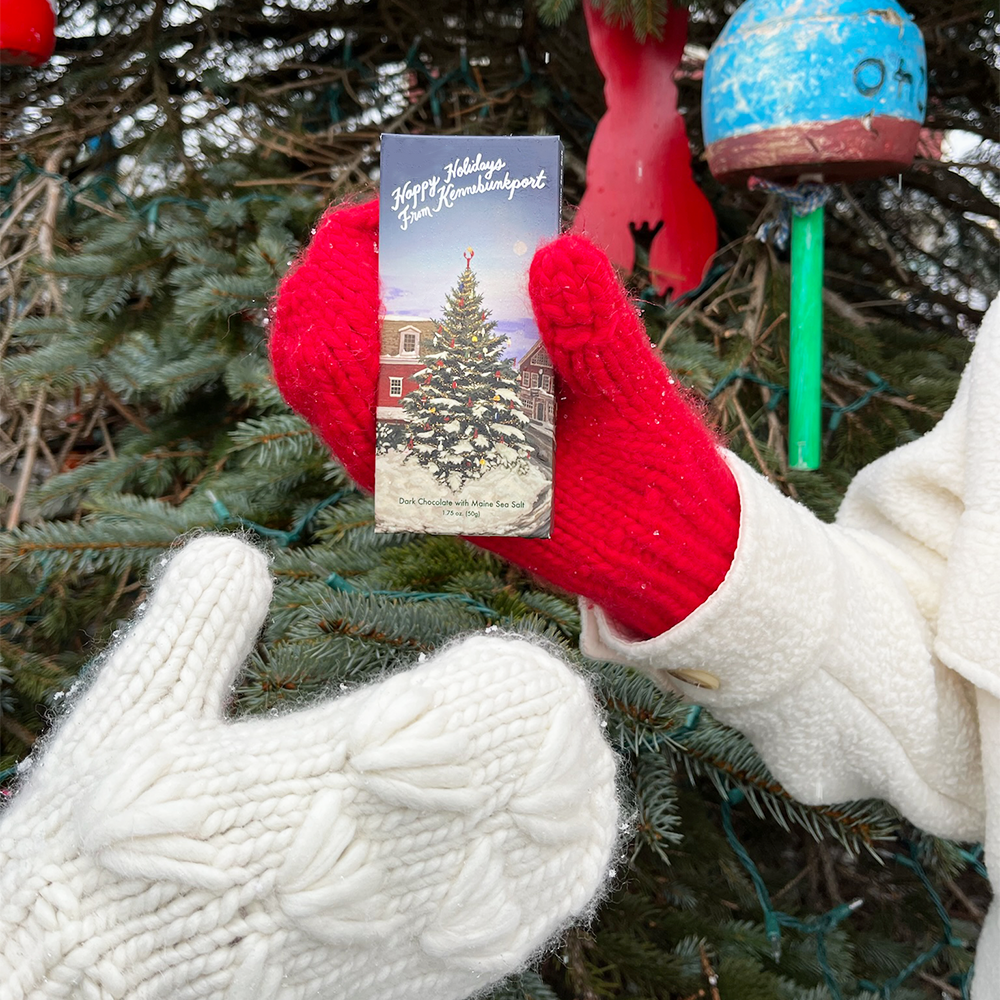 La Nef Chocolate - Kennebunkport Holiday Dark Chocolate Bar