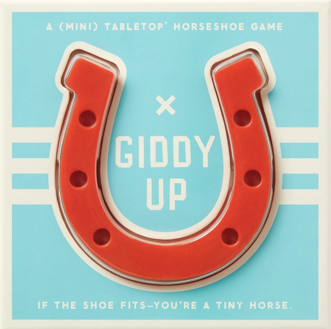 Chronicle Giddy Up Tabletop Horseshoes Game