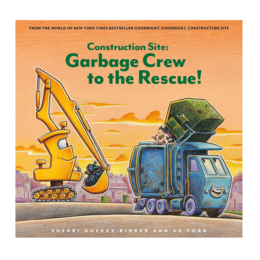 Chronicle Construction Site: Garbage Crew To the Rescue! Hardcover Book