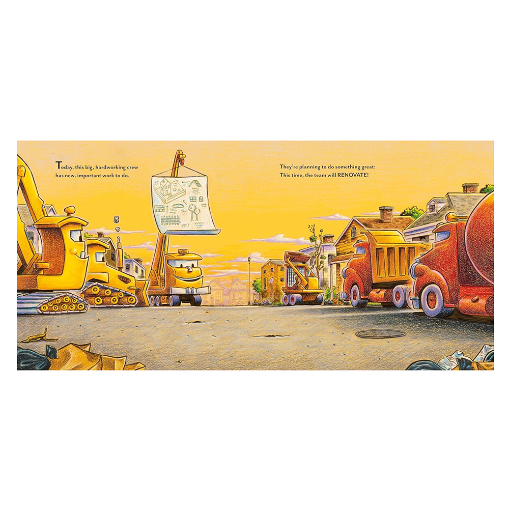 Construction Site: Garbage Crew To the Rescue! Hardcover Book