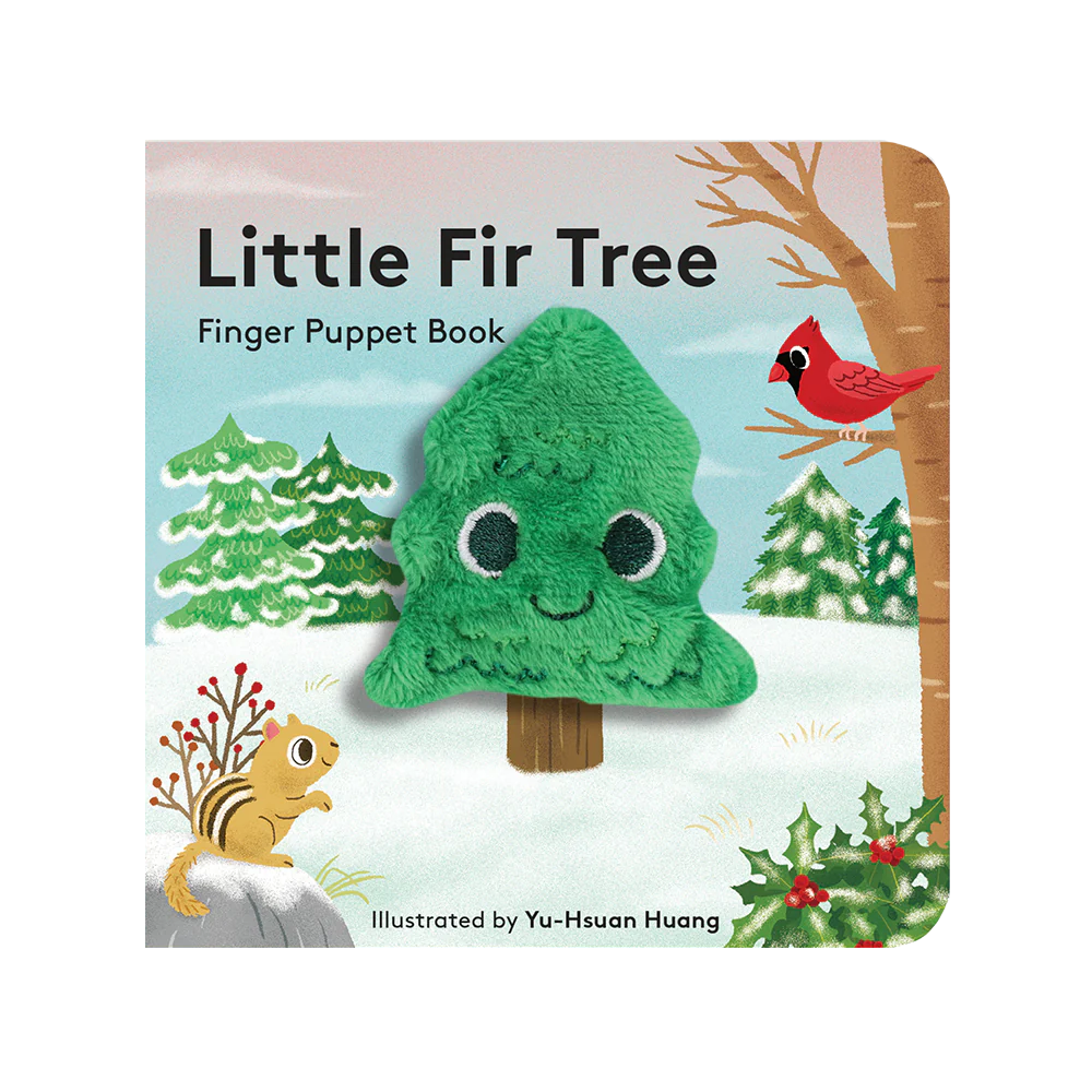 Chronicle Little Fir Tree - Finger Puppet Board Book