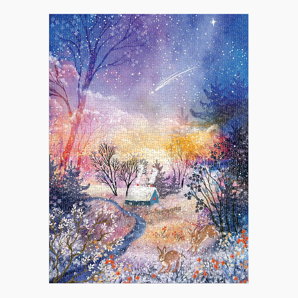 Enchanted Snowfall 1000 Piece Puzzle