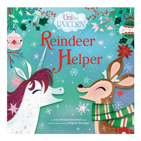 Candlewick Press Uni the Unicorn: Reindeer Helper Hardcover Book