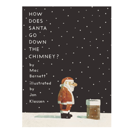 Candlewick Press How Does Santa Go Down the Chimney? Hardcover Book