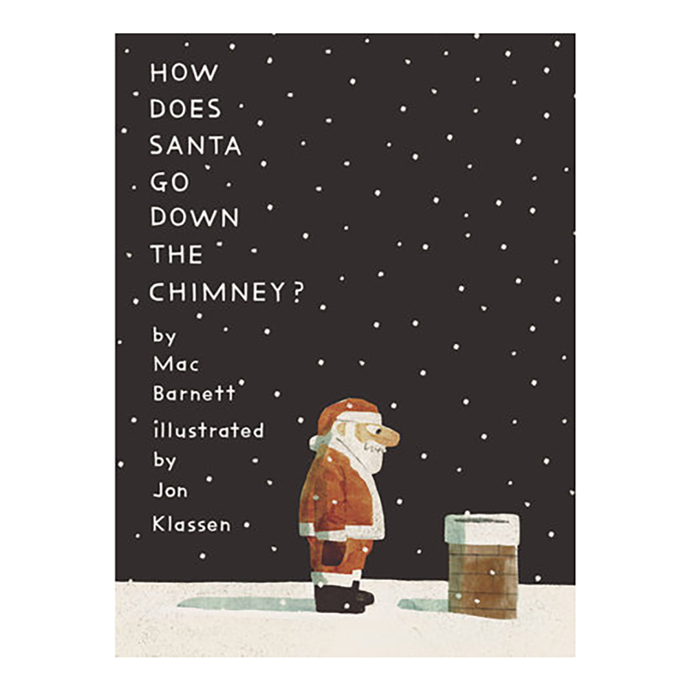 Candlewick Press How Does Santa Go Down the Chimney? Hardcover Book