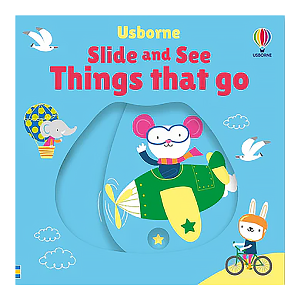 Usborne Slide and See Things That Go Board Book