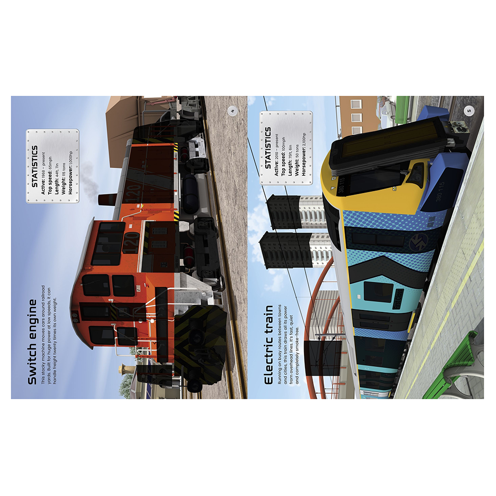 Build Your Own Trains Sticker Book