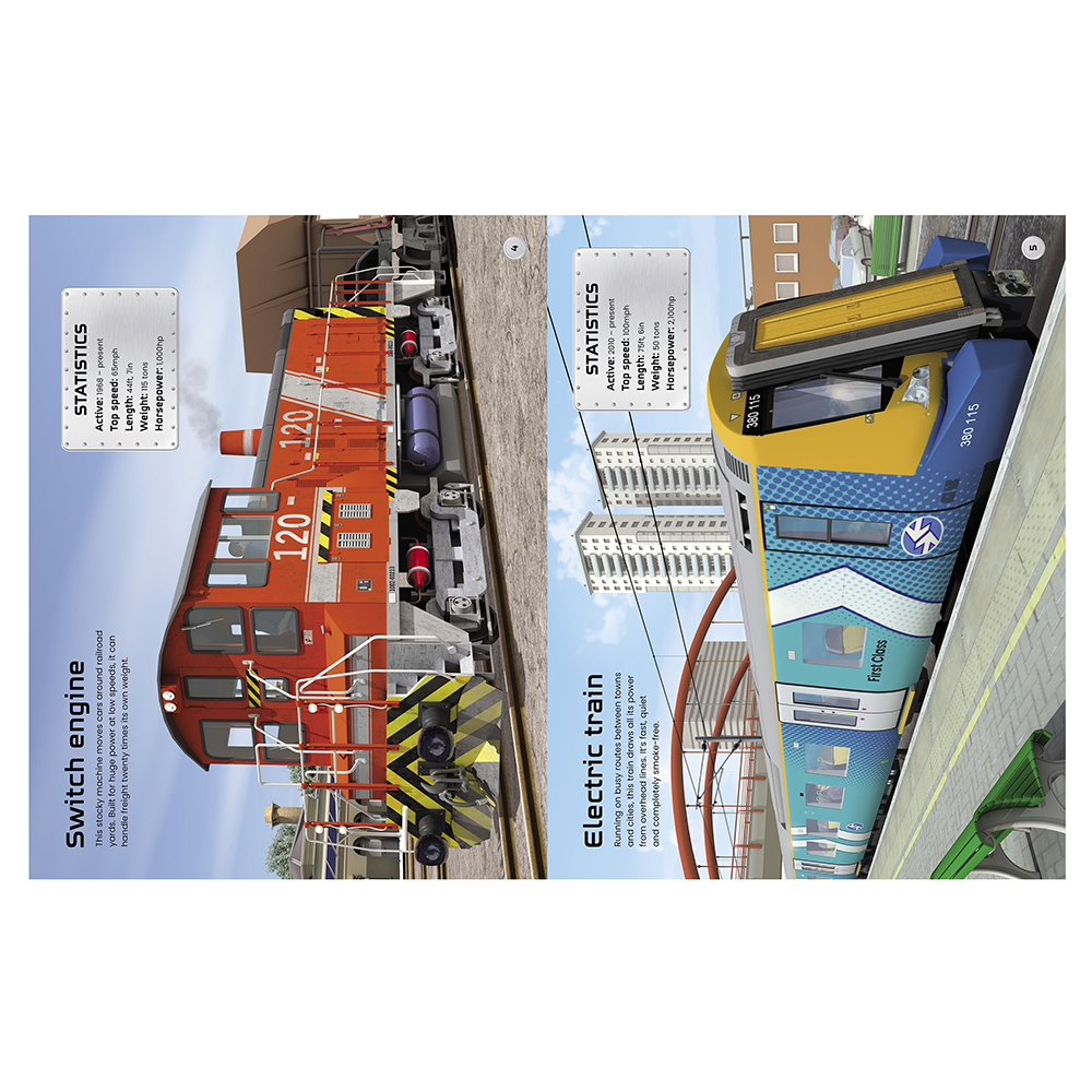 Build Your Own Trains Sticker Book