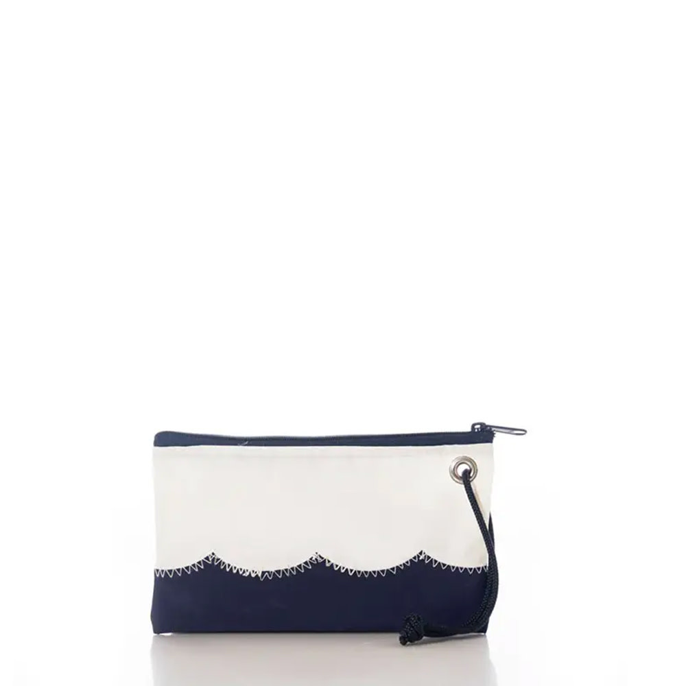 Sea Bags Sea Bags - Wristlet - Navy Wavy Sea