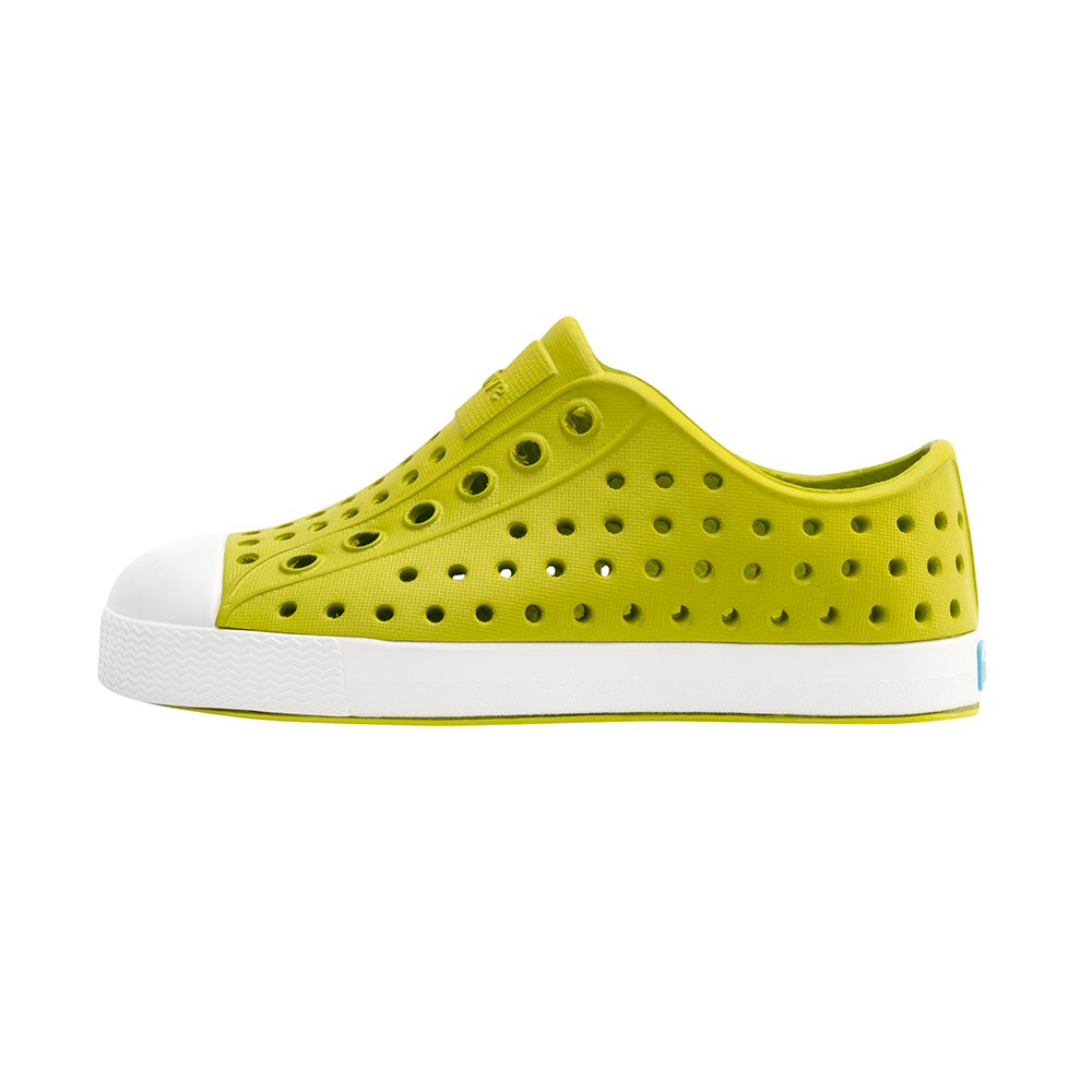 Native Shoes Jefferson Child - Seaweed Green/Shell White