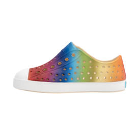 Native Shoes Native Shoes Jefferson Child - Rainbow Gradient/Shell White