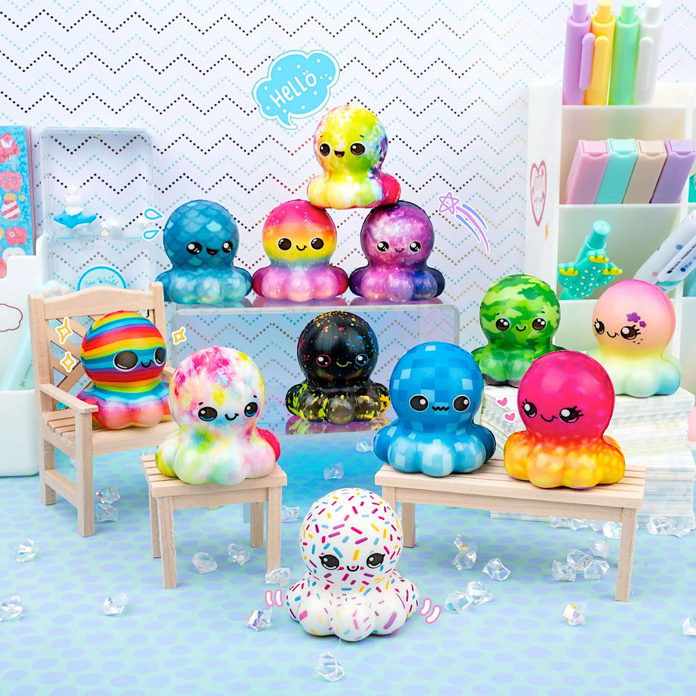 Kawaii Slime - Octosquish Mini Squishy
