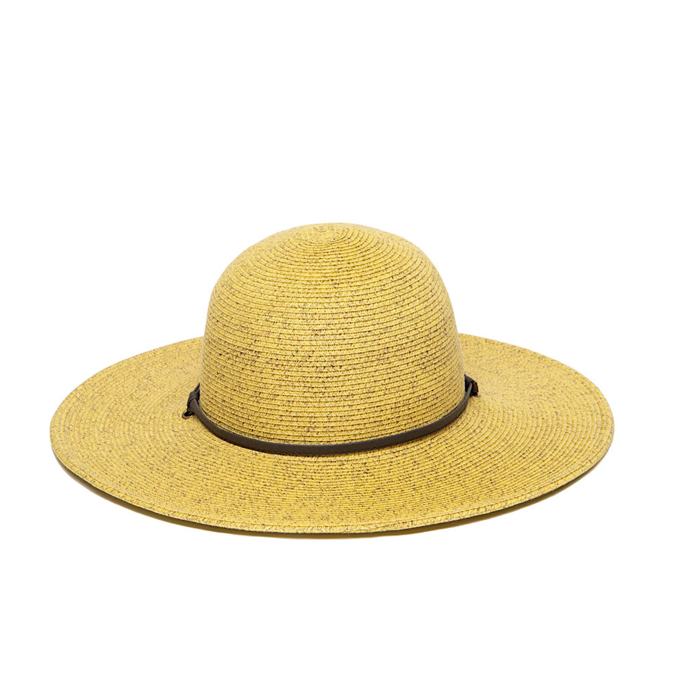 San Diego Hat Company Paper Braid Wide Brim Garden Hat - Coffee