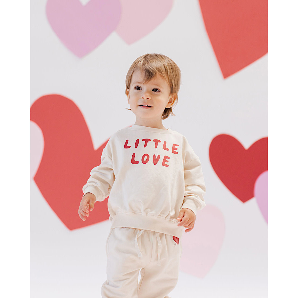 Quincy Mae Relaxed Fleece Sweatpants - Cupid