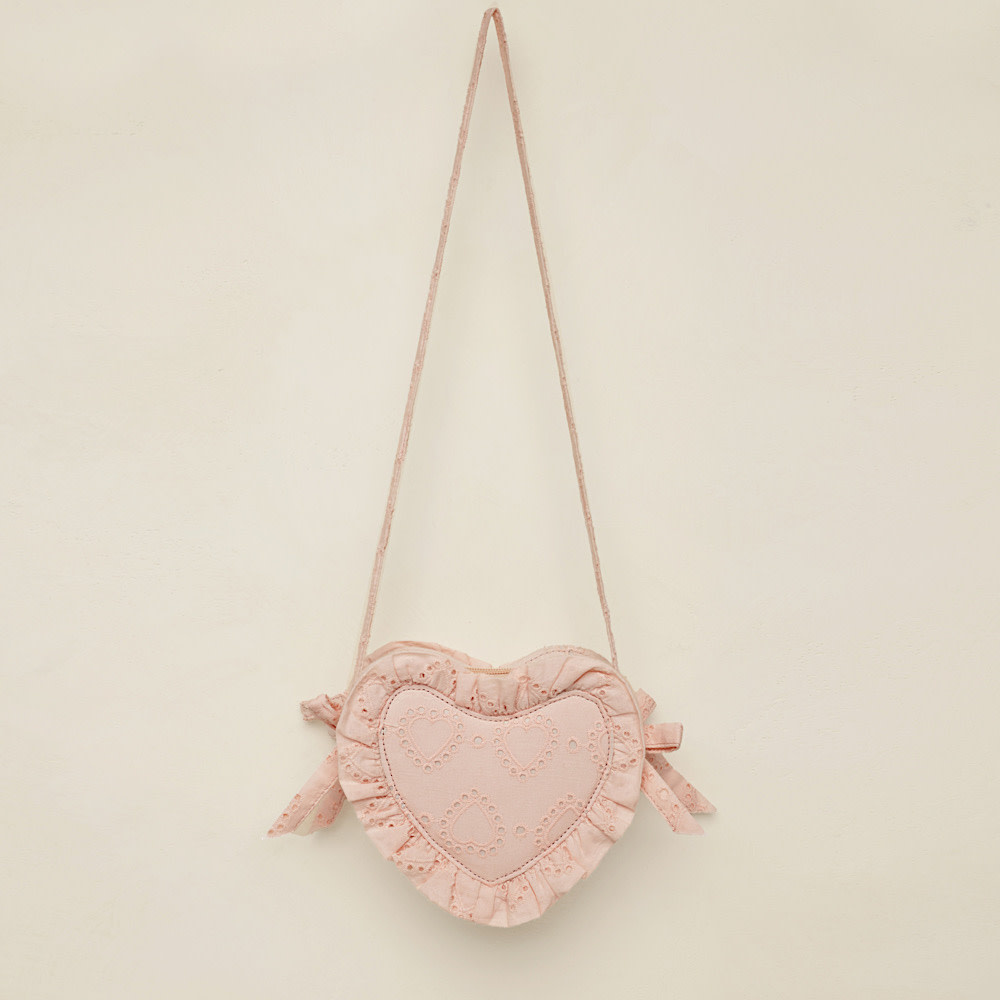 Noralee Noralee Heart Purse - Blush