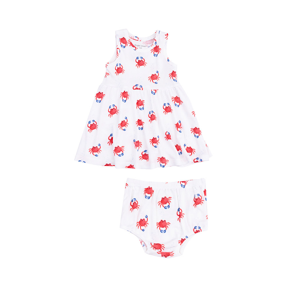 Angel Dear Tank Dress - Crabby Cuties