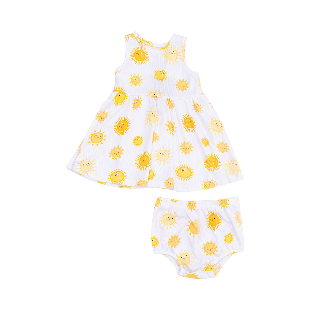 Angel Dear Angel Dear Tank Dress & Bloomers - Happy Suns
