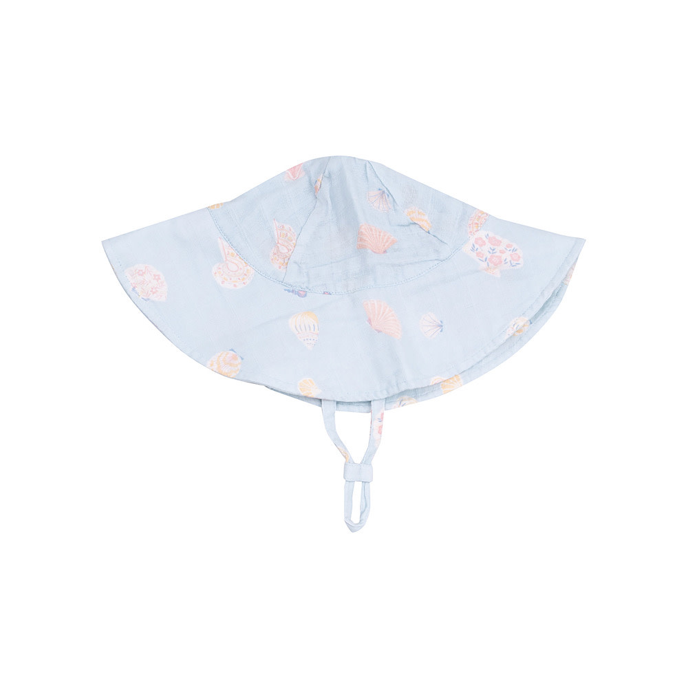 Angel Dear Wide Brim Sunhat - Pretty Seashells