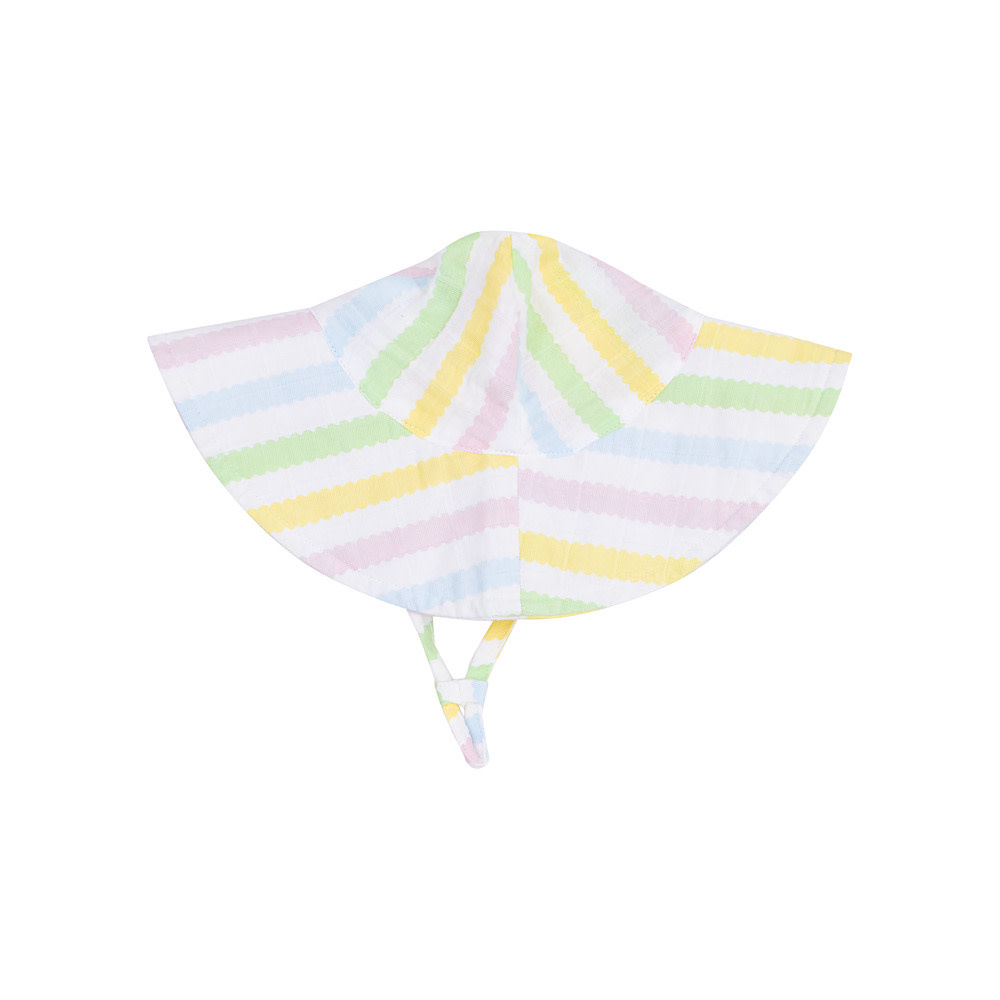 Angel Dear Ric-Rac Wide Brim Sunhat - Stripe