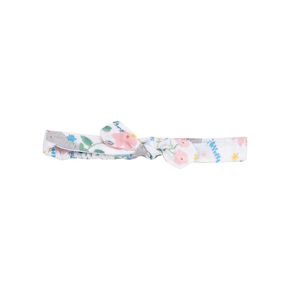 Angel Dear Angel Dear Knot Headband - Narwahl Floral 0-12M