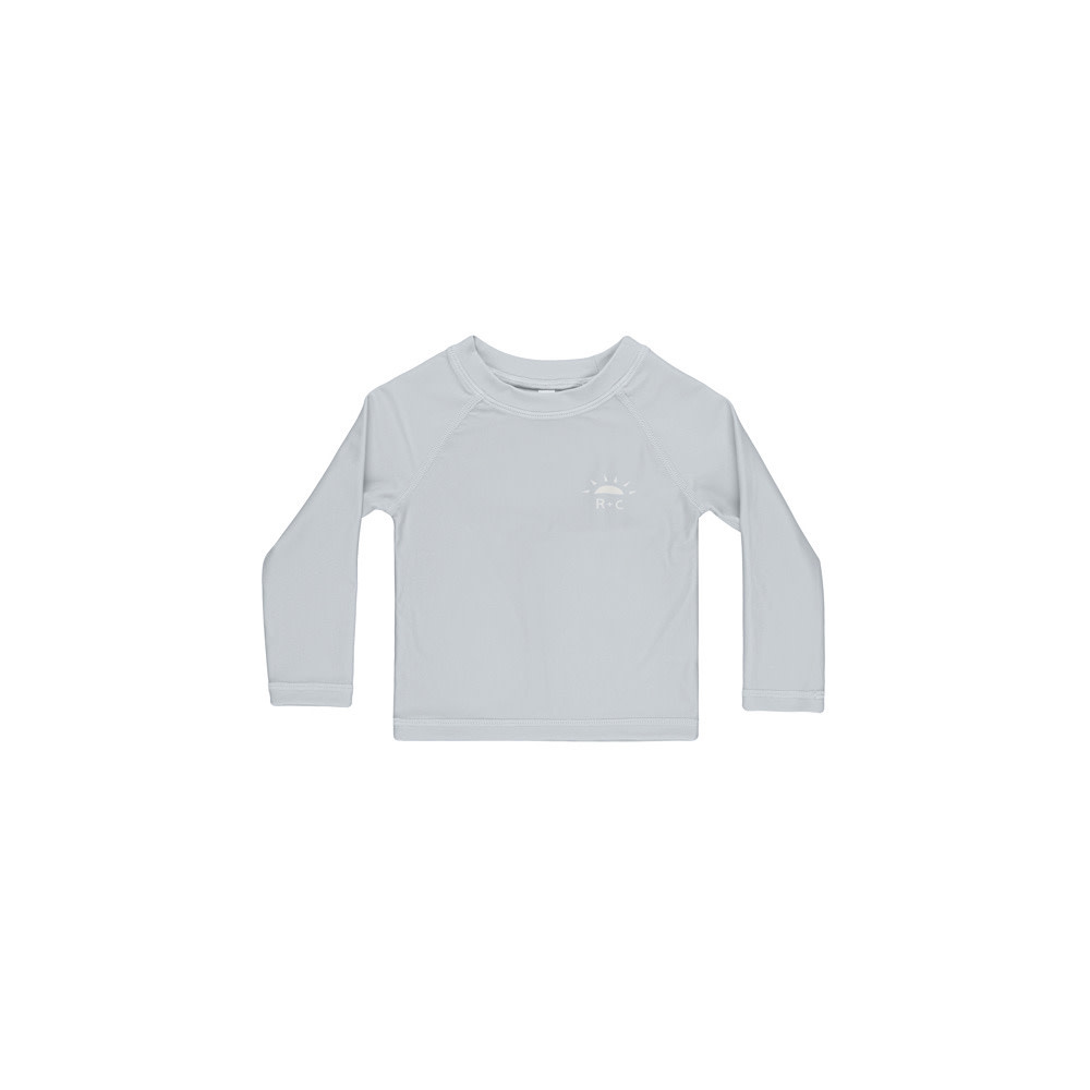 Rylee + Cru Long Sleeve Swim Rashguard - Light Blue