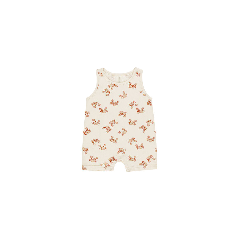 Rylee + Cru Rylee + Cru Sleeveless One-Piece - Crabs