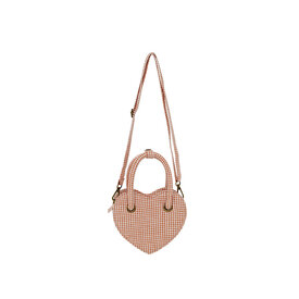 Rylee + Cru Rylee + Cru Heart Purse - Poppy Gingham