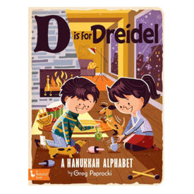 Gibbs Smith D is for Dreidel: A Hanukkah Alphabet Board Book