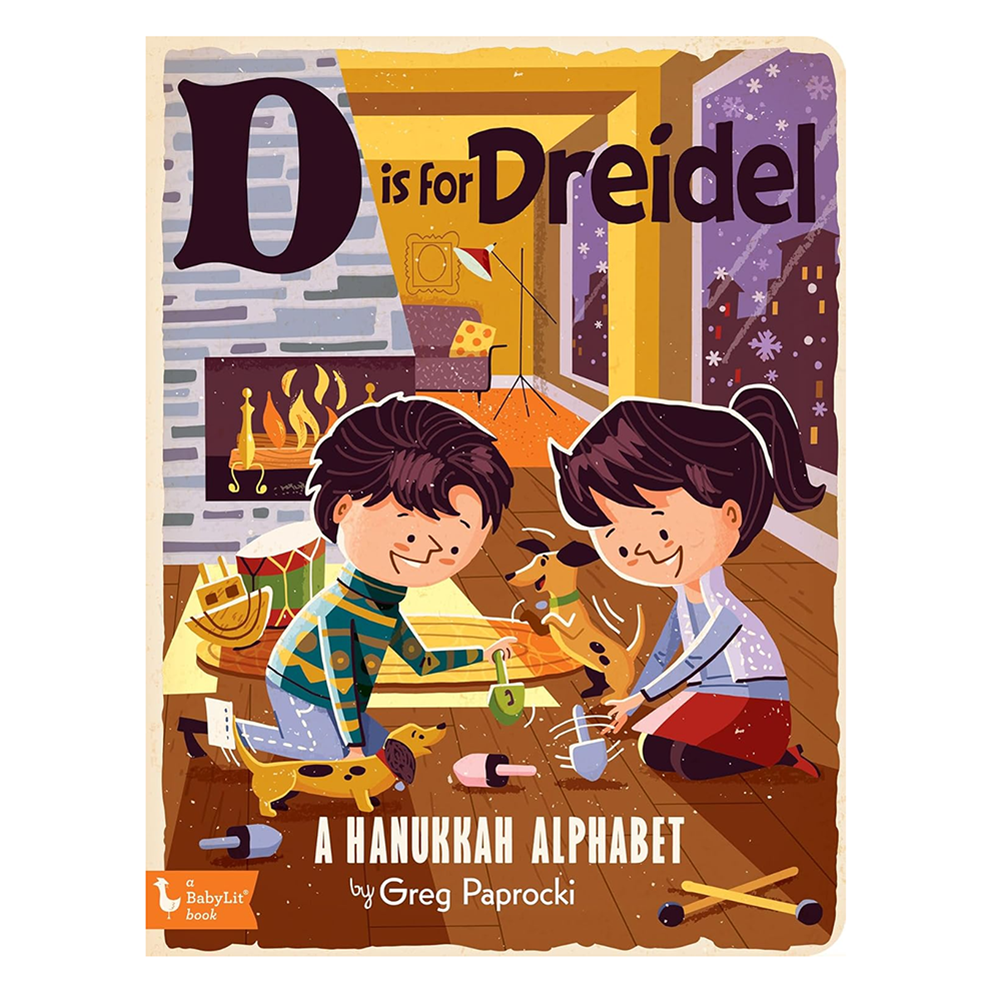 Gibbs Smith D is for Dreidel: A Hanukkah Alphabet Board Book