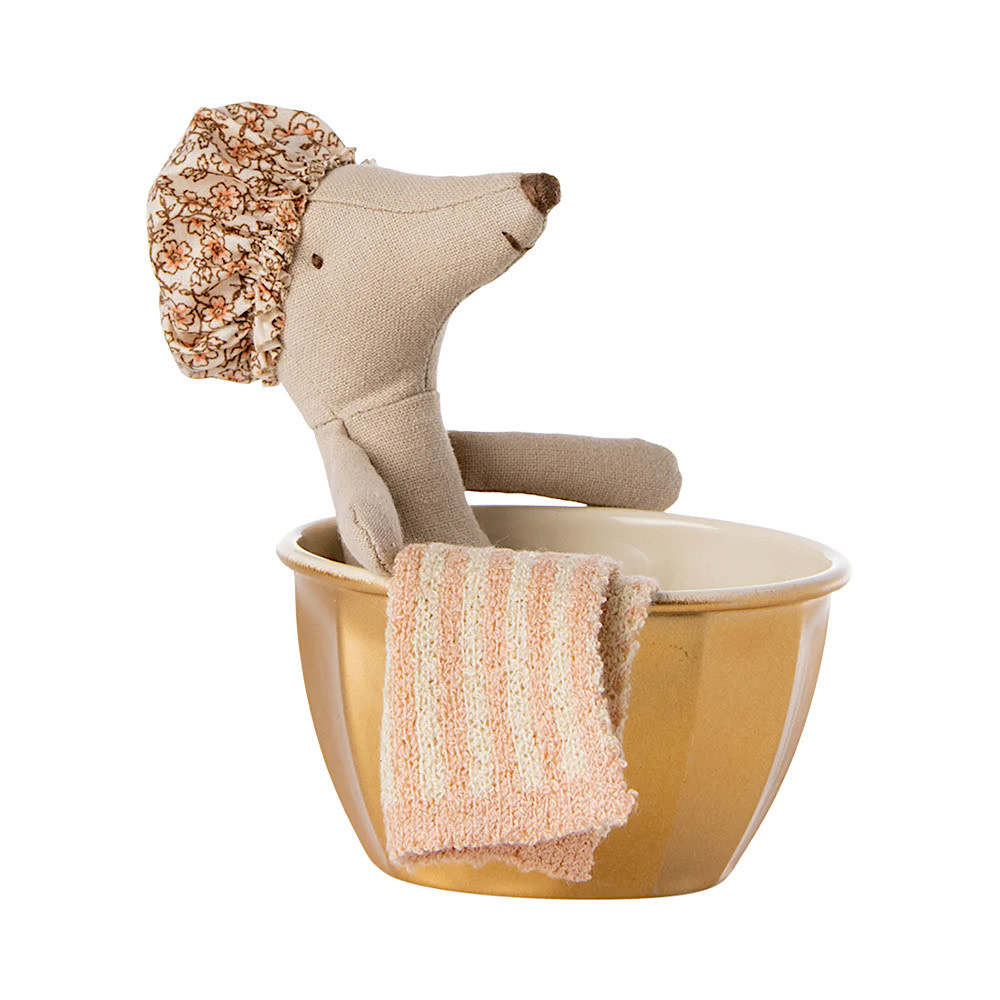 Maileg Maileg Big Sister Mouse - Wellness - Pink