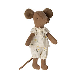 Maileg Maileg Big Sister Mouse - Matchbox - Ivory Set w/ Flowers