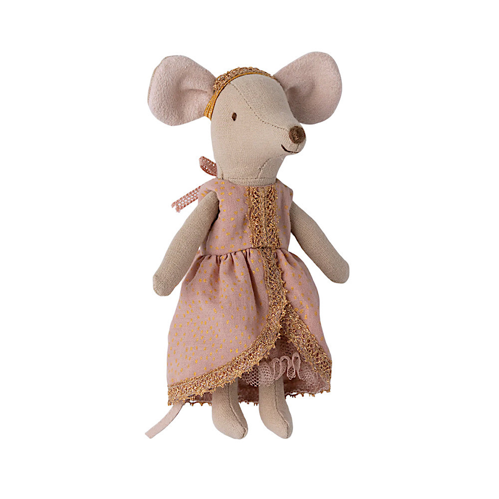 Maileg Big Sister Mouse - Princess and the Pea - Purple