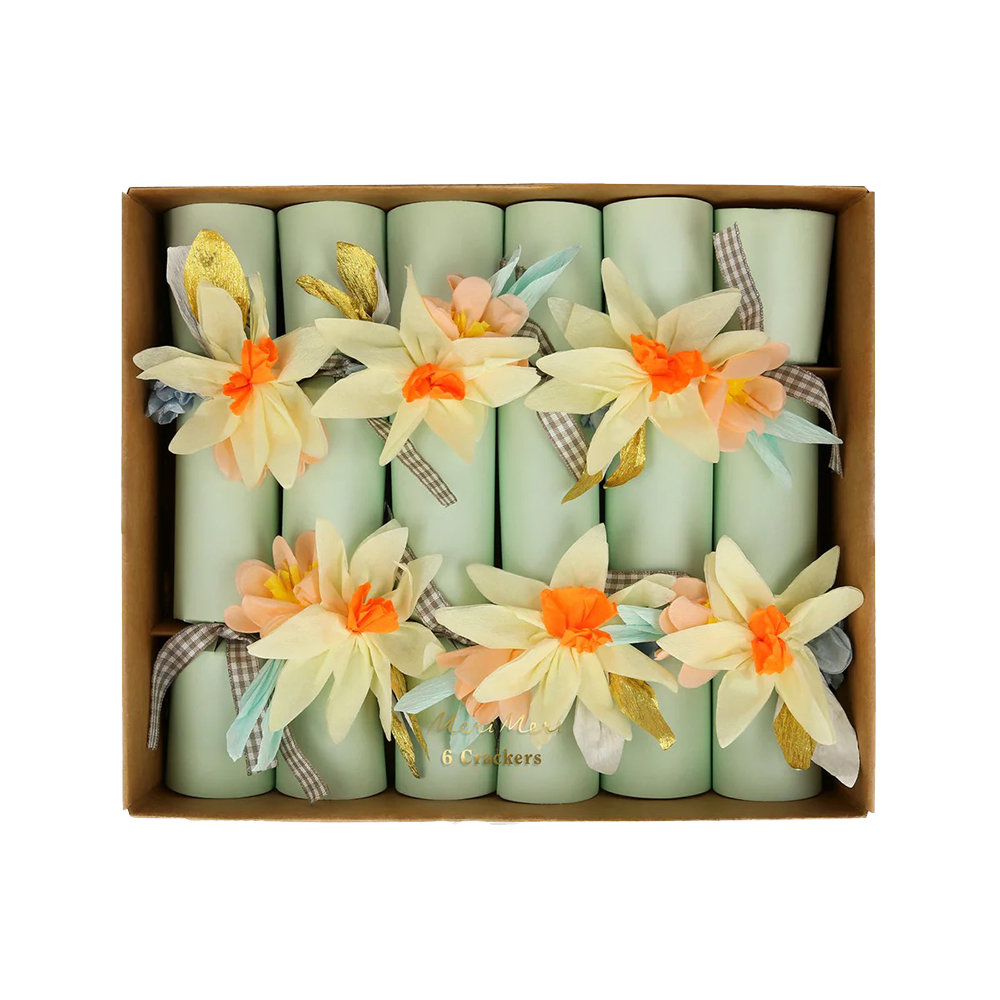 Meri Meri Meri Meri - Floral Crackers - Set of 6