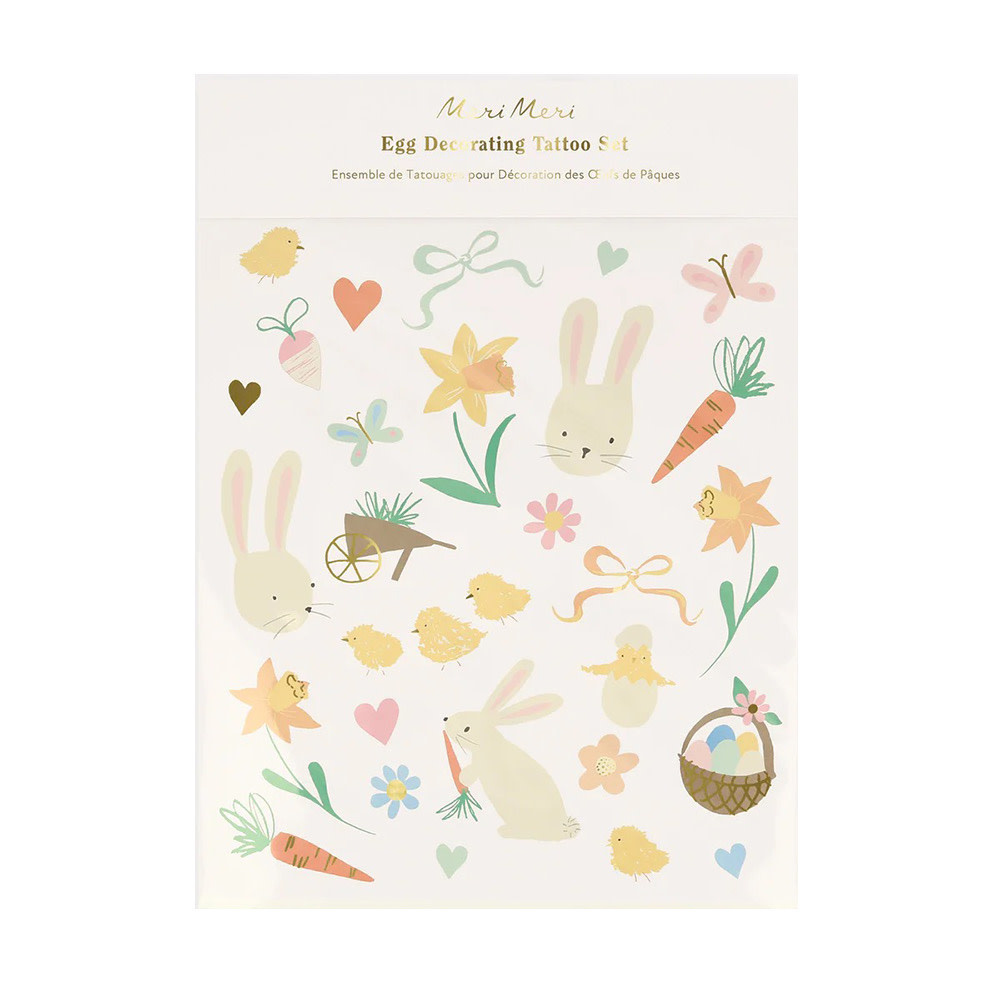 Meri Meri Meri Meri - Egg Decorating Tattoo Set