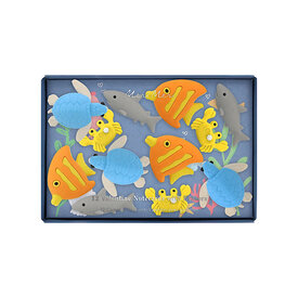 Meri Meri Meri Meri - Kids Valentines Cards & Erasers Set - Under The Sea