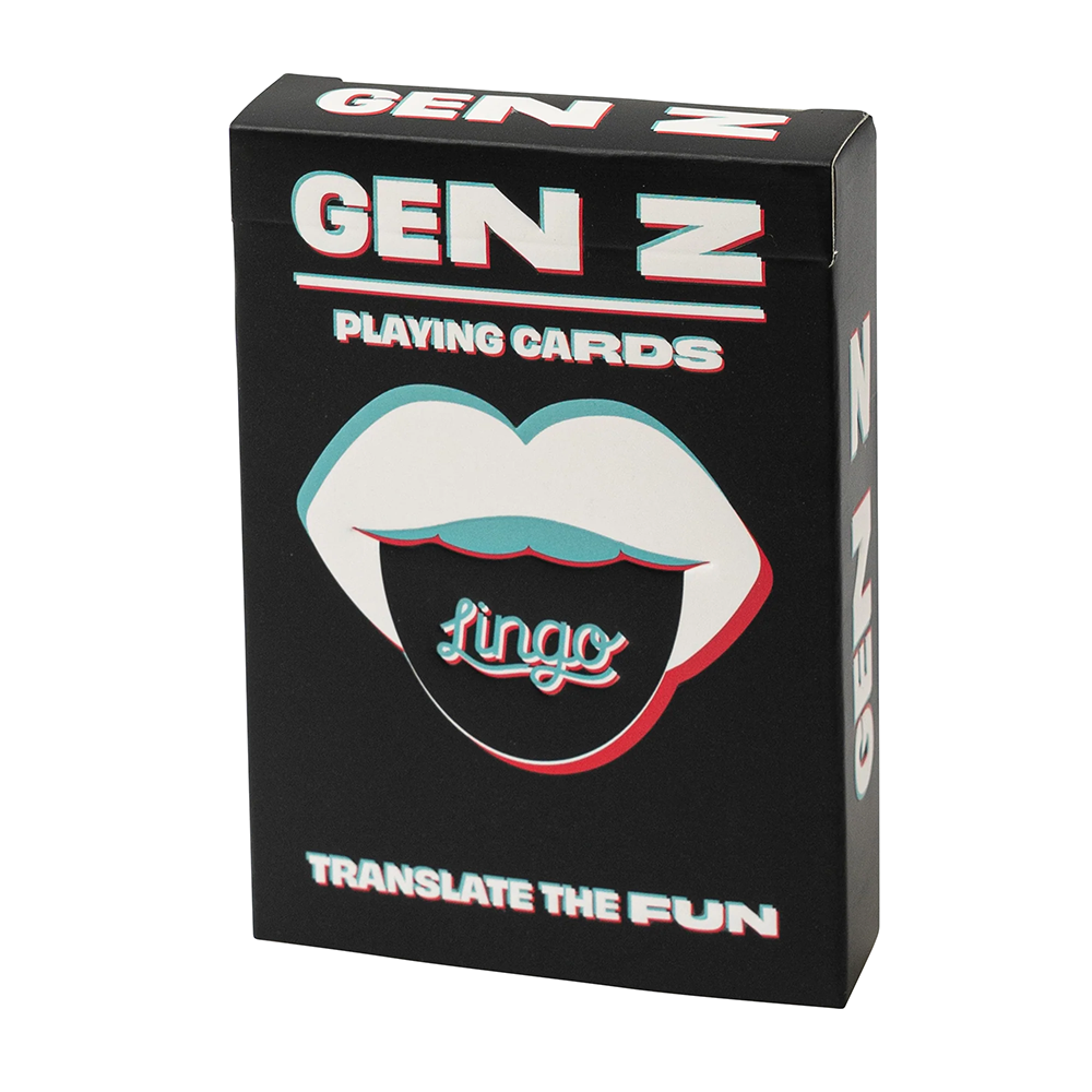 Lingo Playing Cards Lingo Language Cards - Gen Z