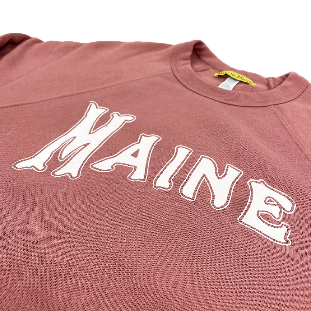 Milo in Maine Unisex Camp Maine Sweatshirt - Mauve