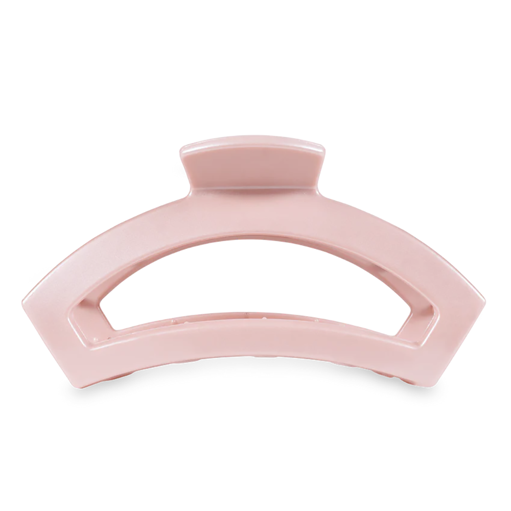 Teleties Teleties Open Hair Clip - Large - Pearly Pink