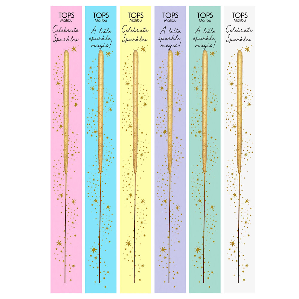 Tops Malibu - Wish 6.75" Sparkler - Assorted