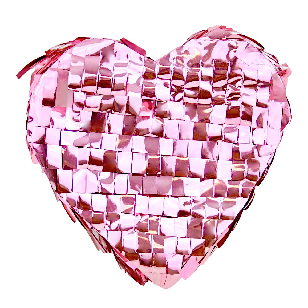 Tops Malibu - Mini Tabletop Heart Piñata - Pink